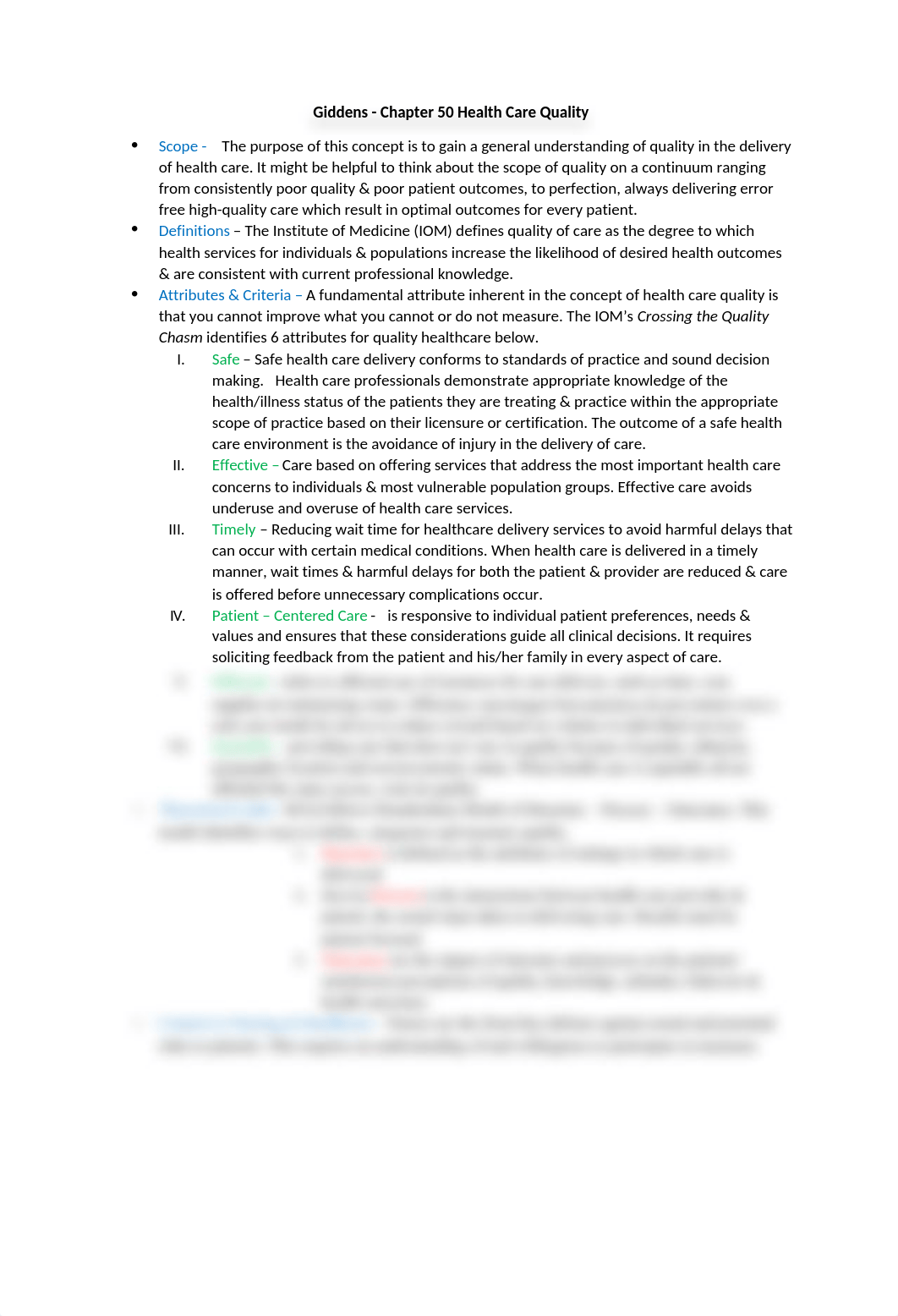 Giddens - Chapter 50 Health Care Quality.docx_d4u8dfq5lzj_page1