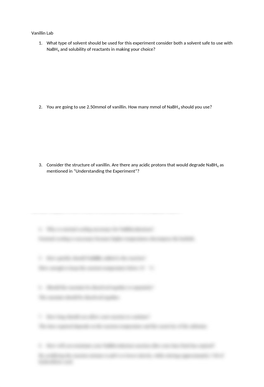 Lab 7_ Sodium Borohydride reduction of Vanillin to Vanillyl Alcohol.docx_d4u9gawancz_page1