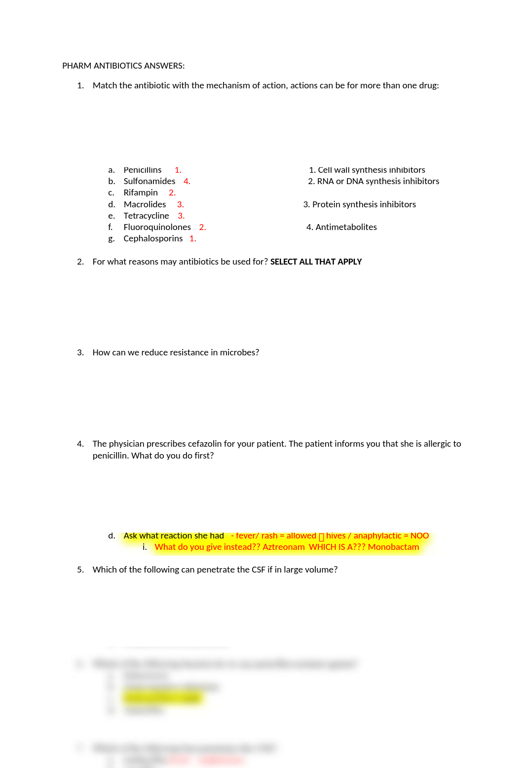 PHARM ANTIBIOTICS ANSWERS.docx_d4ukwryn76x_page1