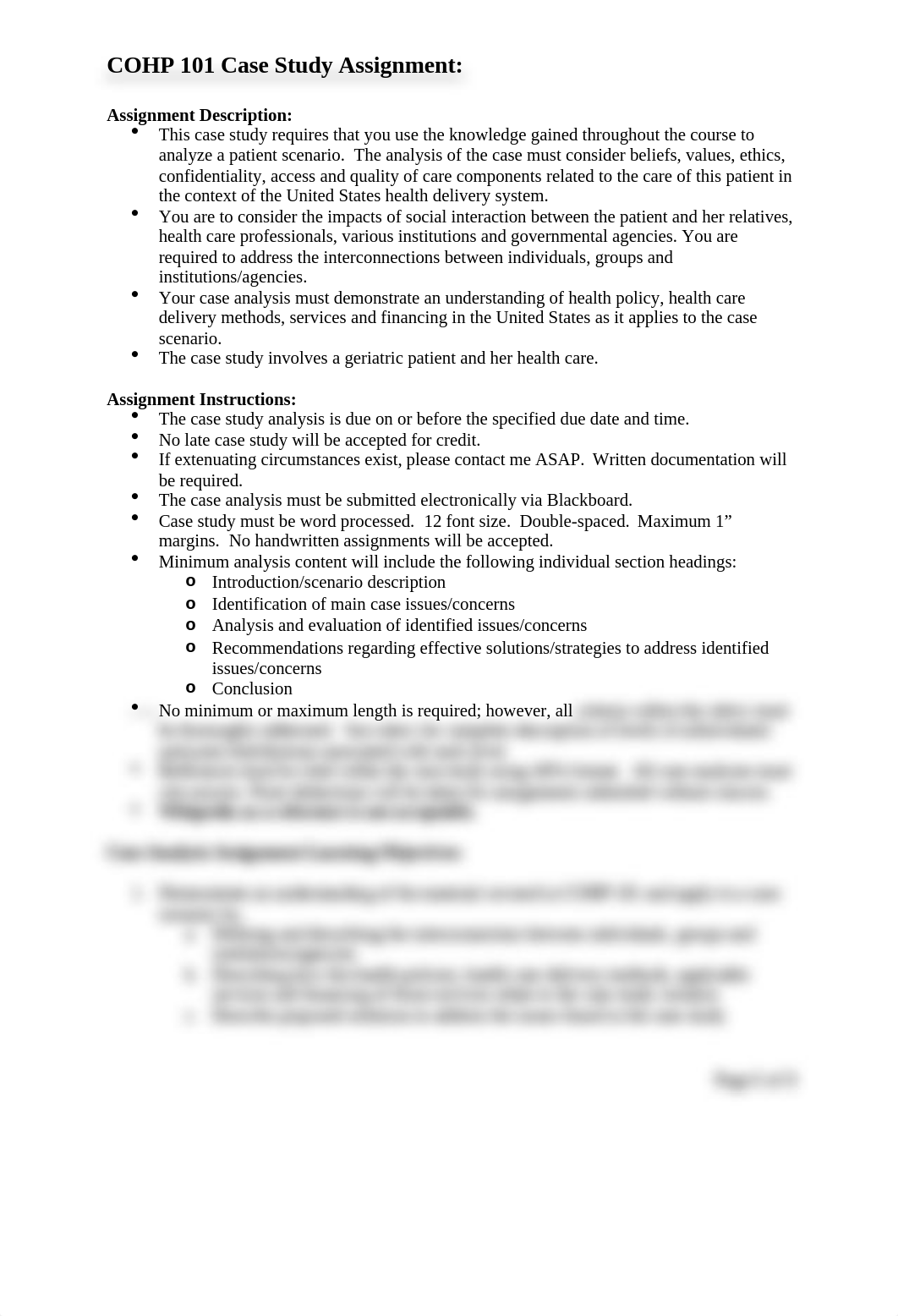 COHP 101 Case Study Assignment--Instructions, Rubric & Scenario.docx_d4uky1mb3c6_page1