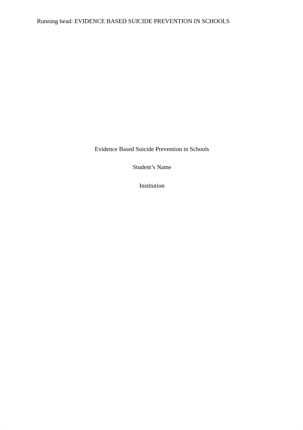 Evidence Based Suicide Prevention in Schools.docx_d4v4bumug7v_page1