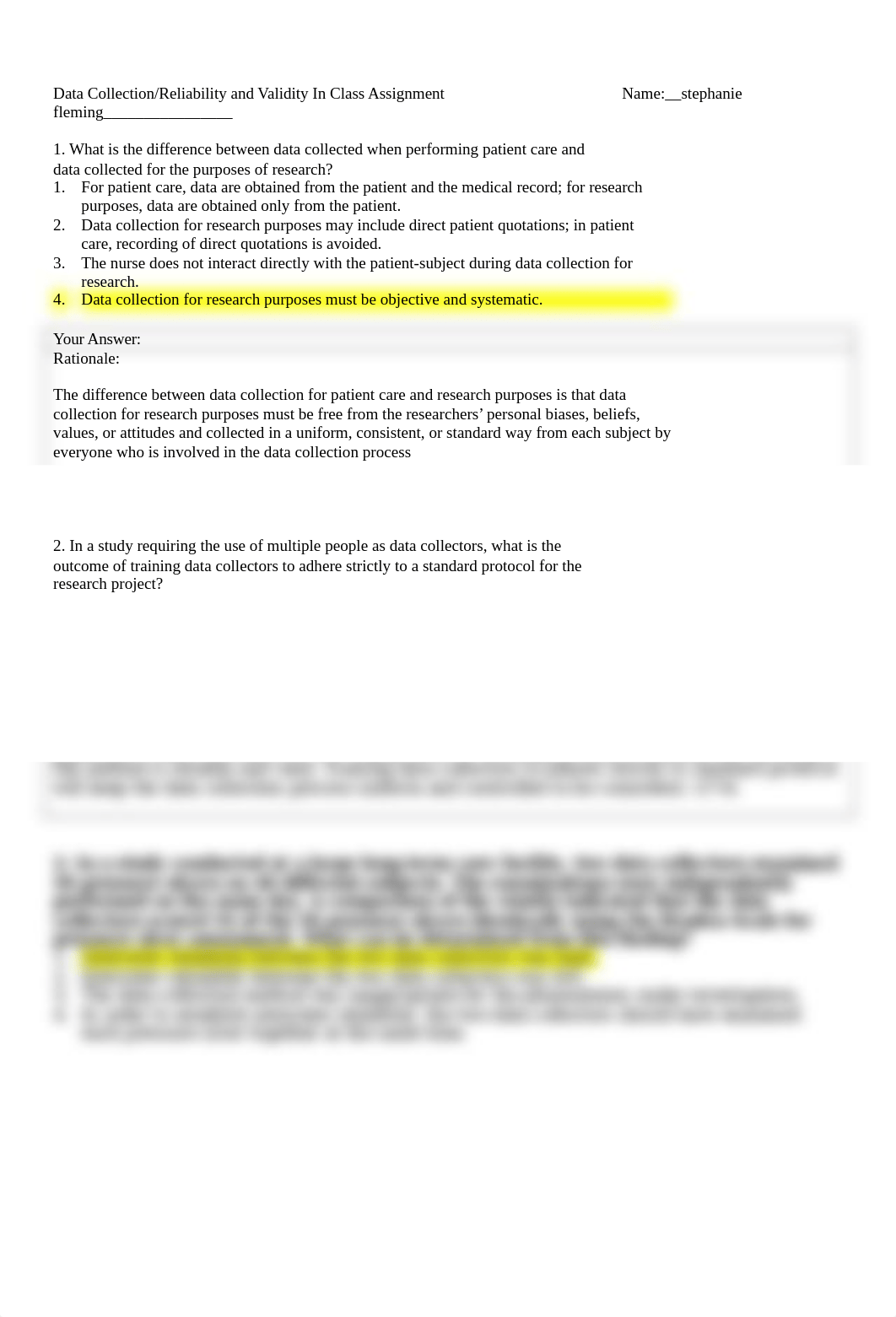 Data Collection.ReliabilityandValidity. In Class Assignment answers.doc_d4v4ujvd1ek_page1