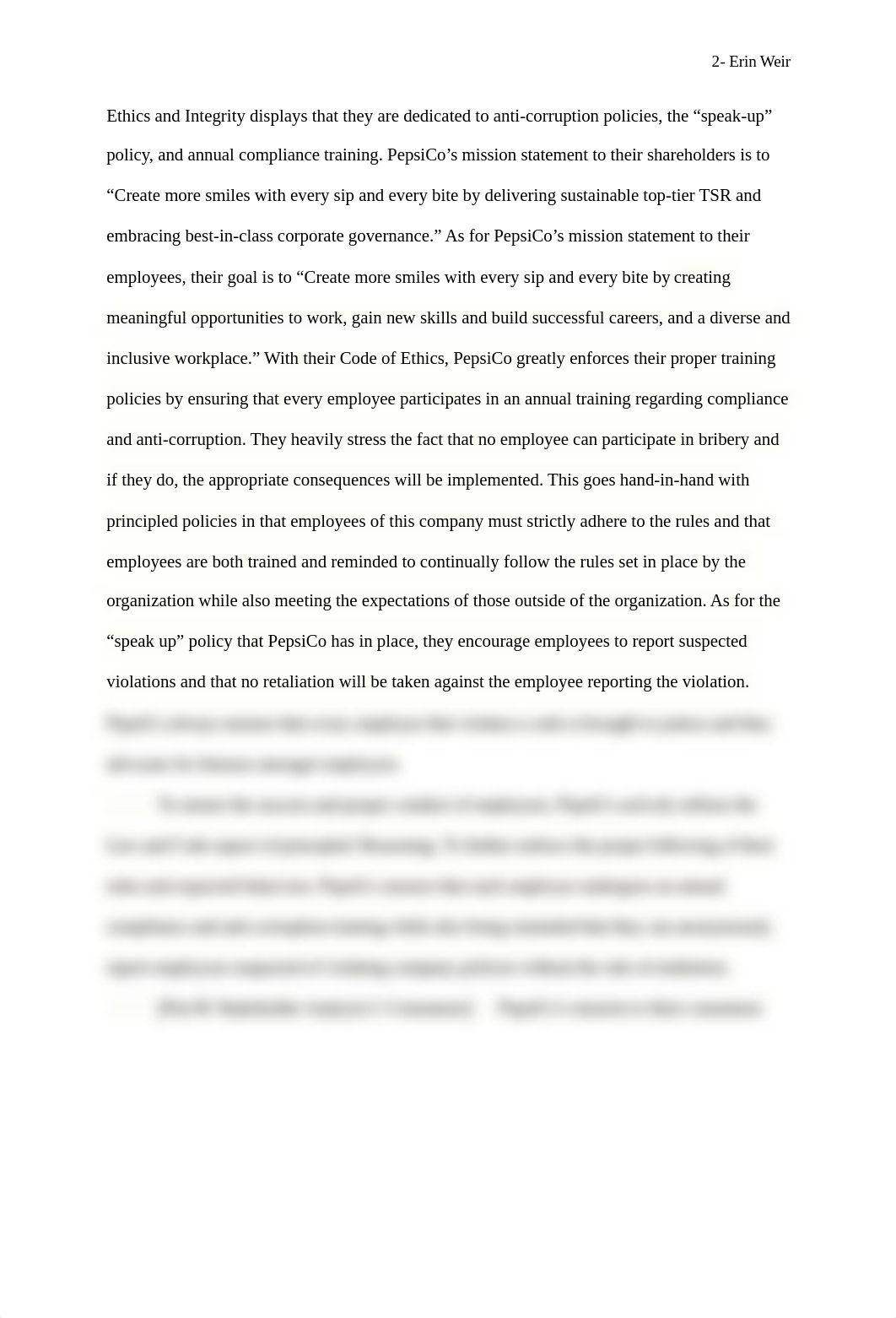 PepsiCo Ethical Analysis- Erin Weir.docx_d4v8qf91k1k_page2