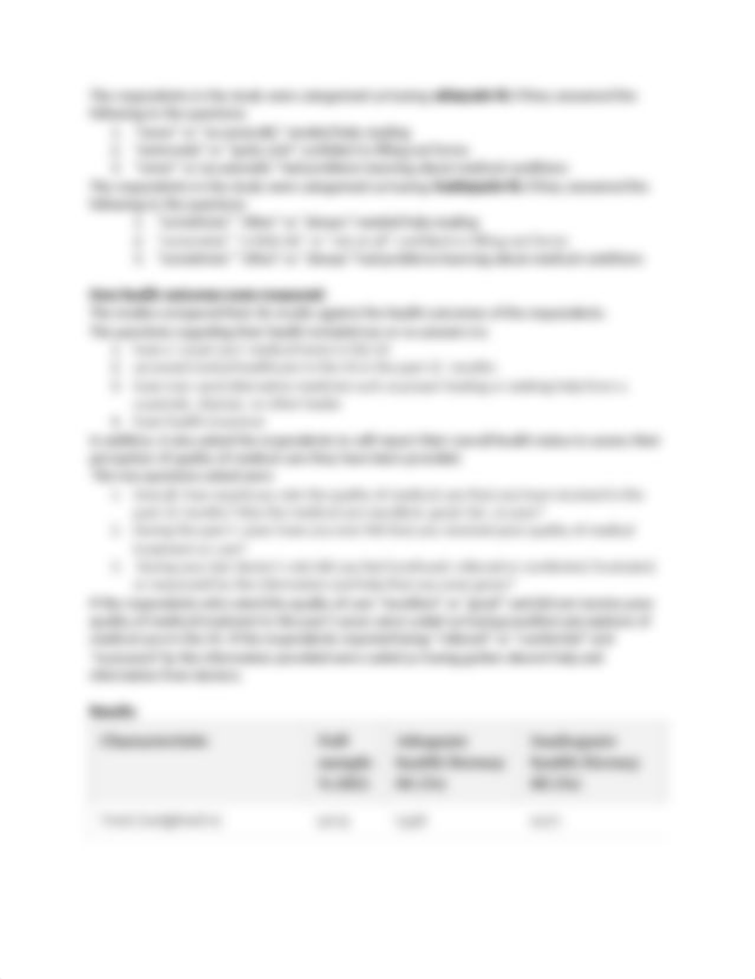 The Role of Health Literacy in Predicting Multiple Healthcare Outcomes Among Hispanics in a National_d4vnvamuv7a_page2