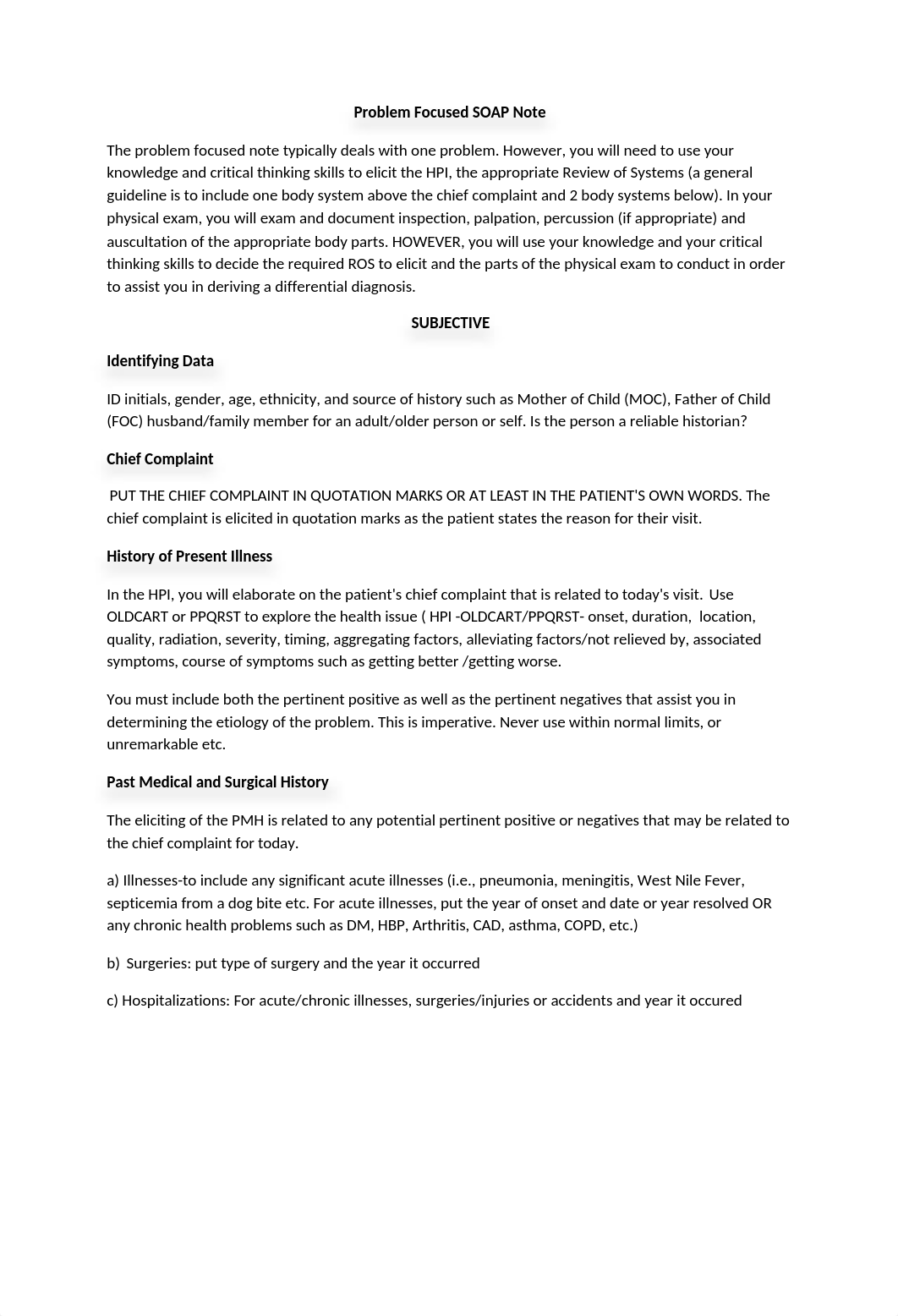 How to Write a Problem Focused SOAP Note.doc_d4vps24f7ws_page1