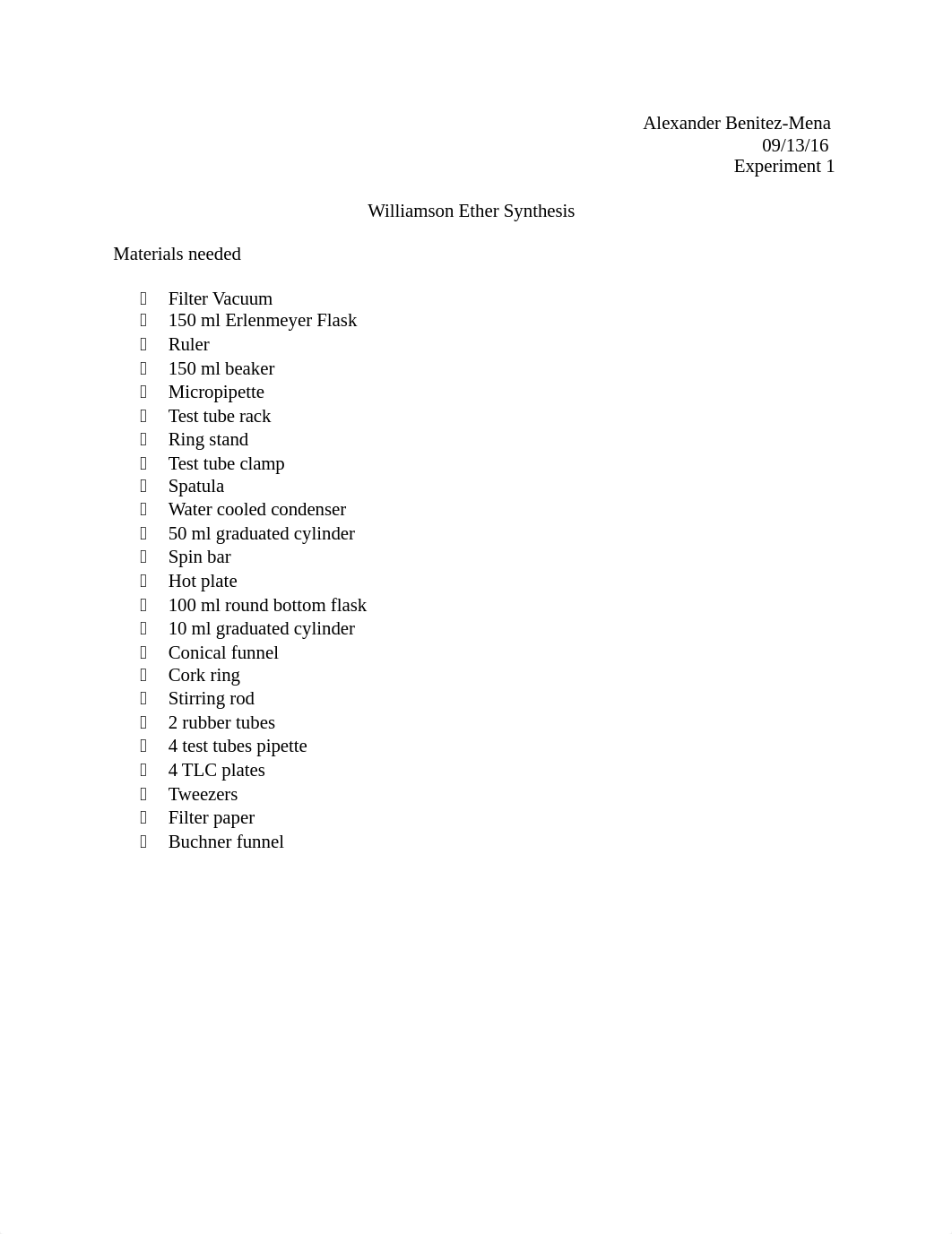 Williamson Ether synthesis pre lab and data sheet_d4vrmkyx5ph_page1