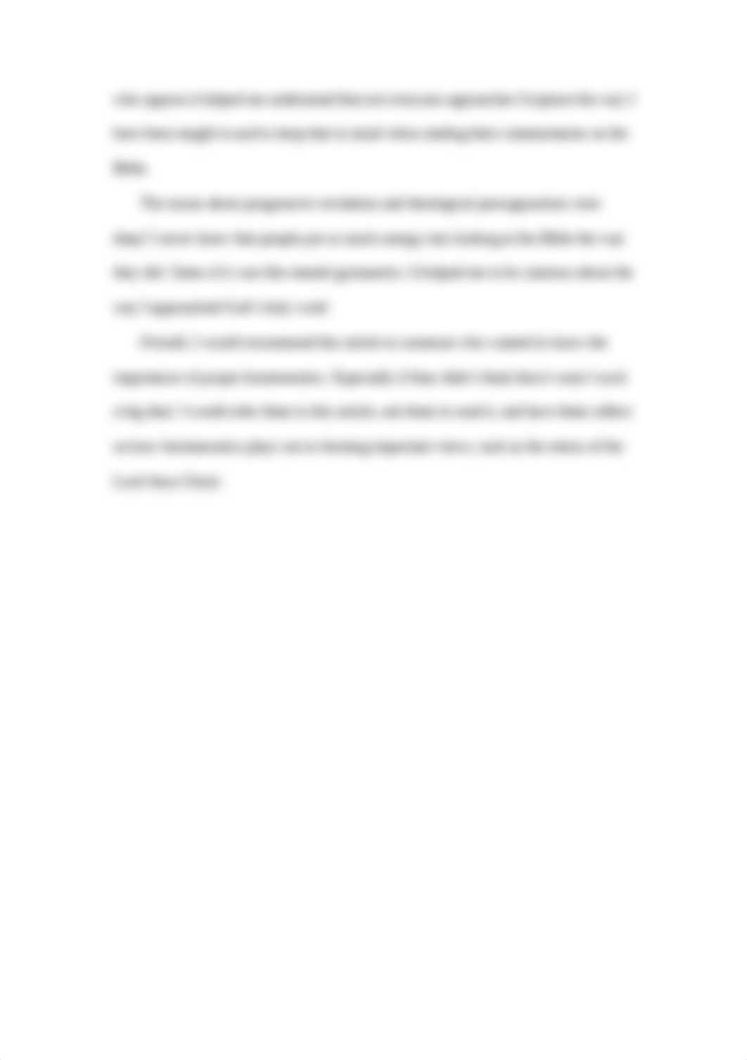 A Report on Premillennialism and Hermeneutics.docx_d4vttdlmrk3_page2