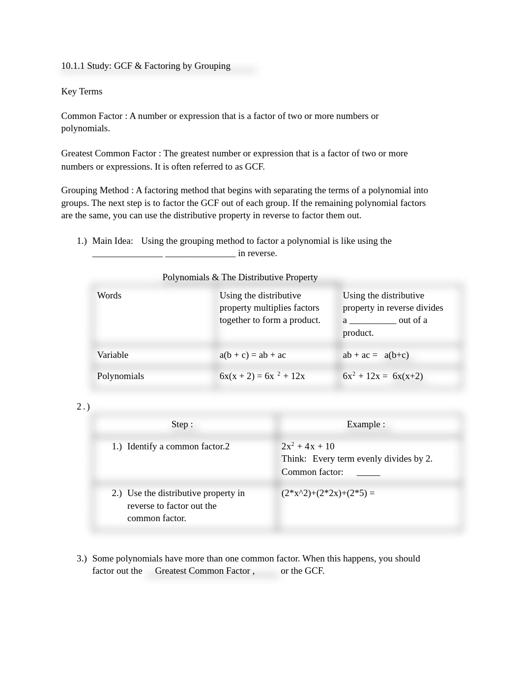 Algebra _ Unit #10 _ Study Guides, Check-Ups, Practice, & etc..pdf_d4vu7fy21pz_page1