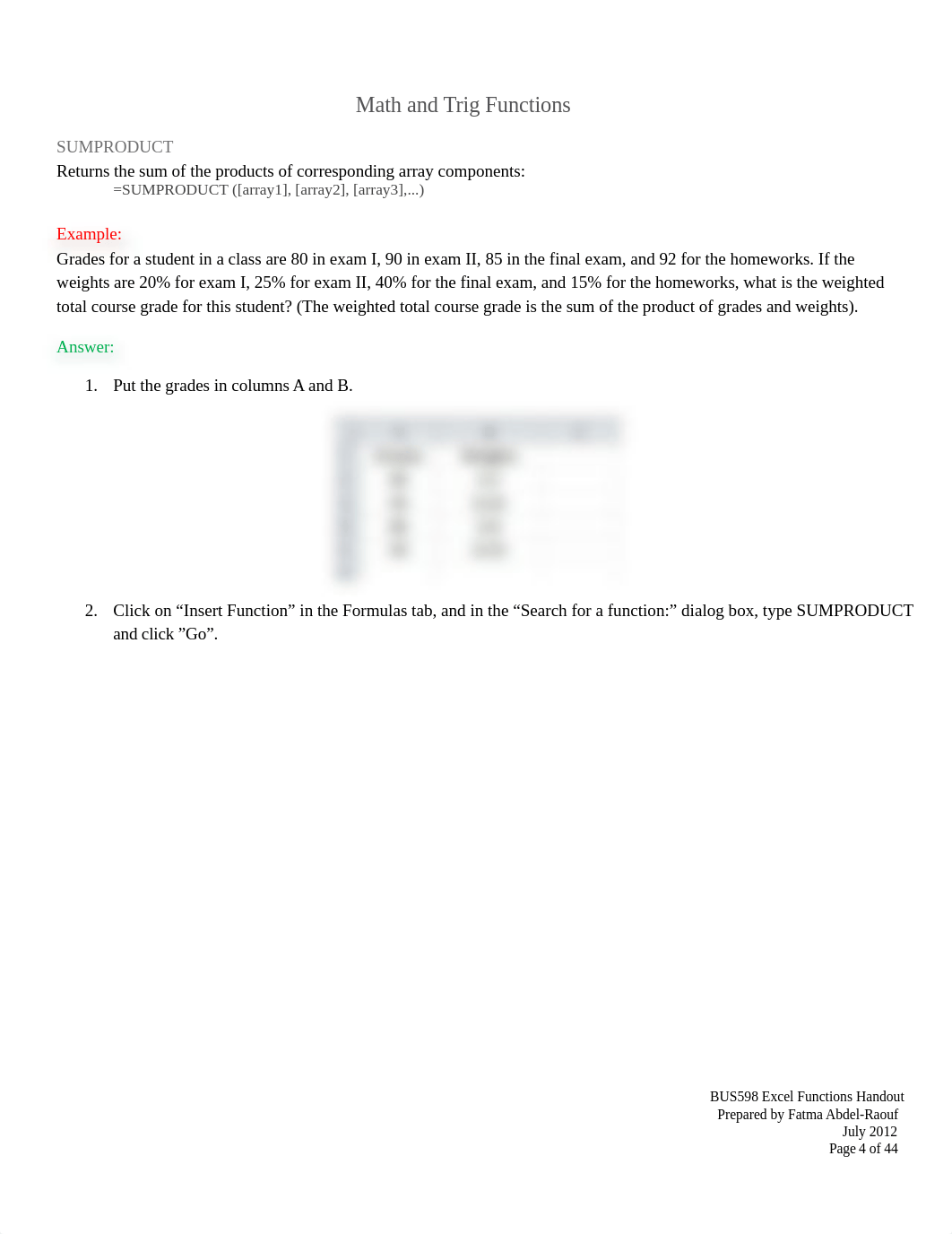 BUS598 Excel Functions HandoutR2_d4vwl739417_page4