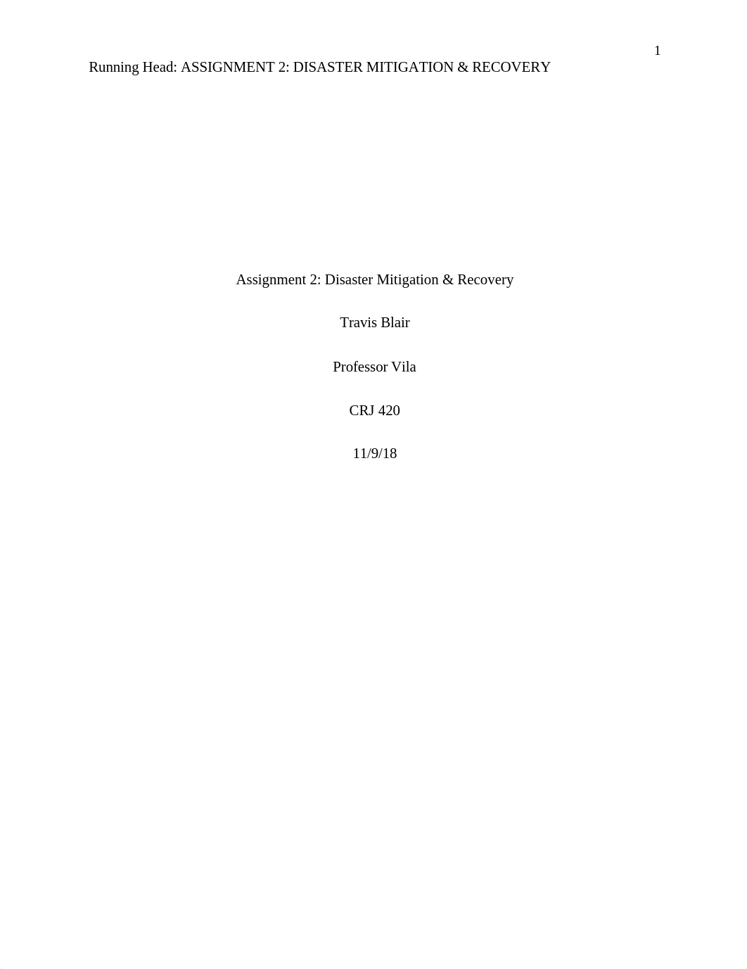 CRJ420_Assignment 2-Disaster Recovery & Mitigation.docx_d4w2hooe0f8_page1