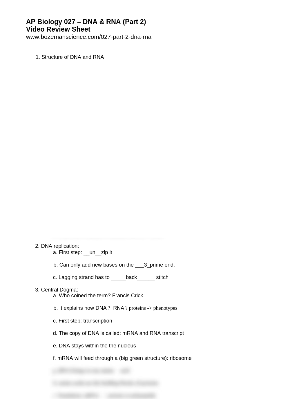 AP+Bio-027+DNA+&+RNA+(Part+2)+Worksheet-WL.docx_d4whjalt96q_page1