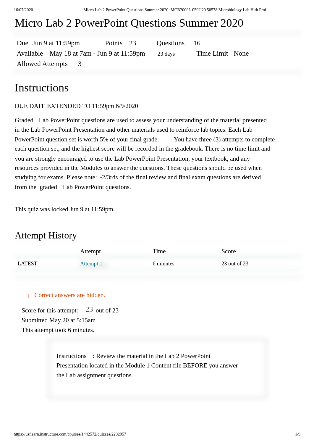 Micro Lab 2 PowerPoint Questions Summer 2020_ MCB2000L.050U20.50578 Microbiology Lab Hlth Prof.pdf_d4wiyipb4e2_page1