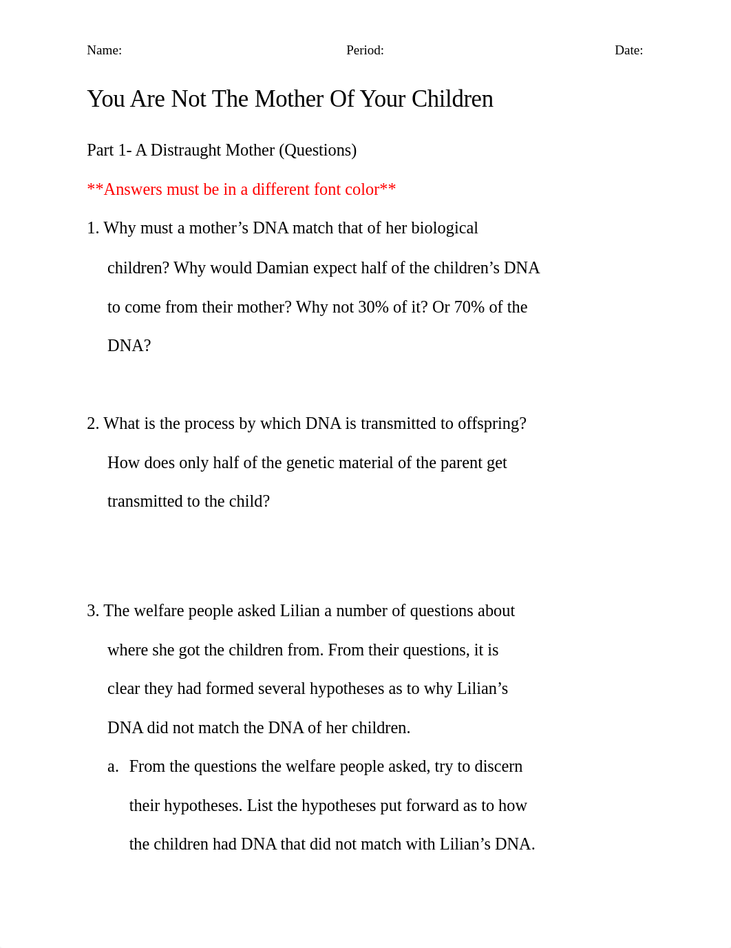 You Are Not The Mother Of Your Children Questions.docx_d4wj49zpdm9_page1