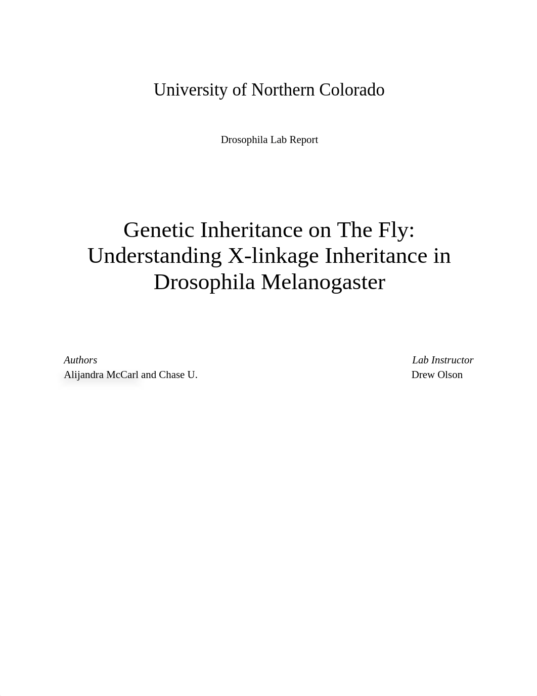 Drosophila Lab Report_d4wkrmspxu6_page1