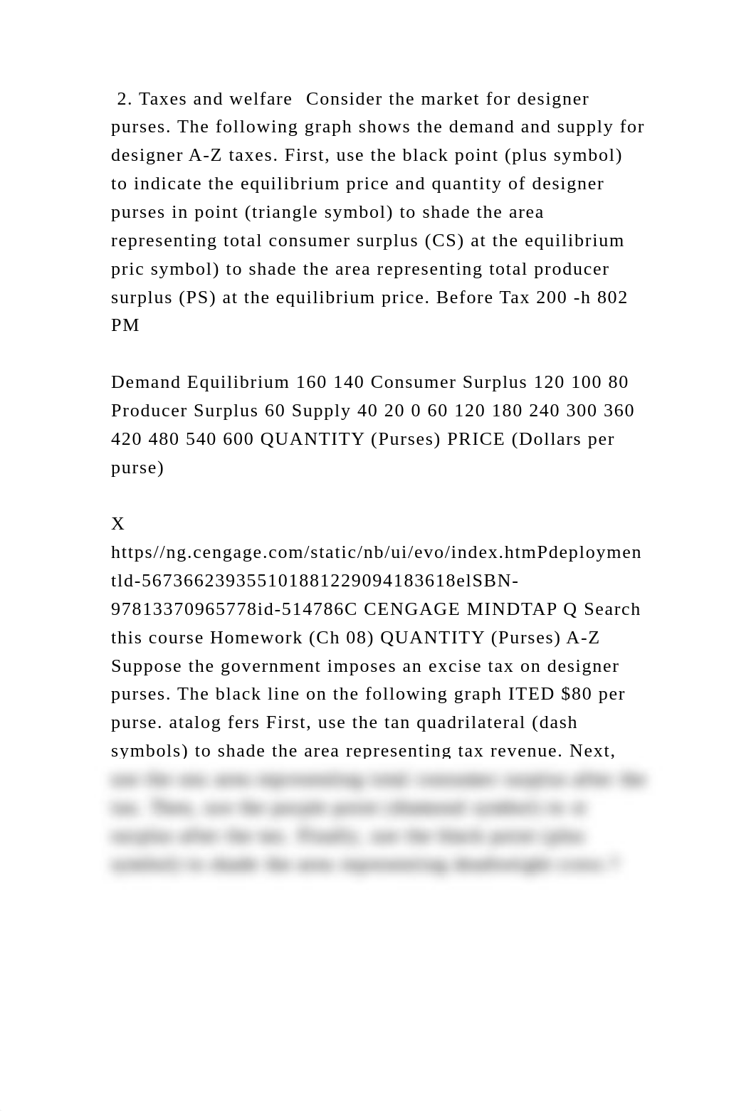 2. Taxes and welfare  Consider the market for designer purses. The fo.docx_d4wust5u9jm_page2