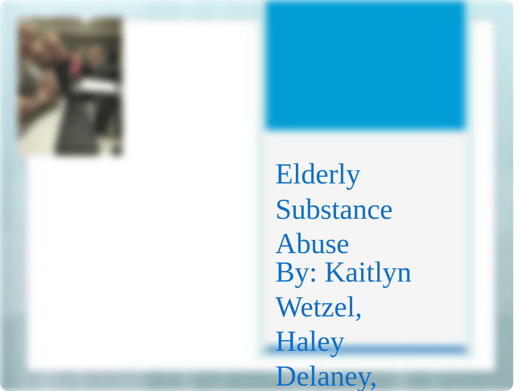 Elderly Substance Abuse Powerpoint Presentation_d4wwwkltpts_page1