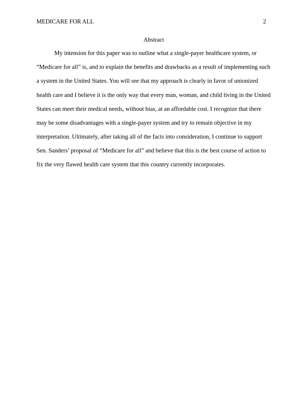 Medicare for All Paper.docx_d4x8vcmueix_page2