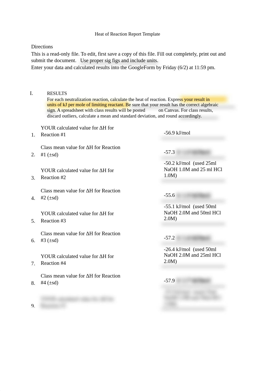 Heat of Reaction Lab Report.pdf_d4xjv4fnygj_page1