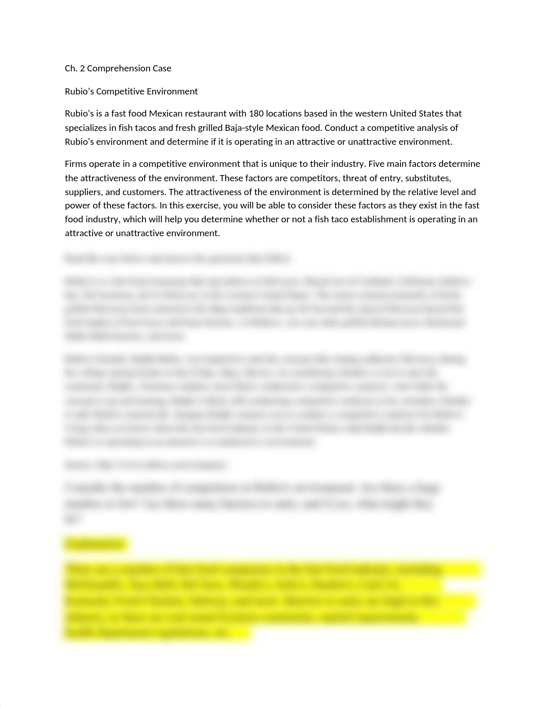 Consider the number of competitors in Rubio's environment. Are there a large number or few, Are ther_d4xuiprazgi_page1