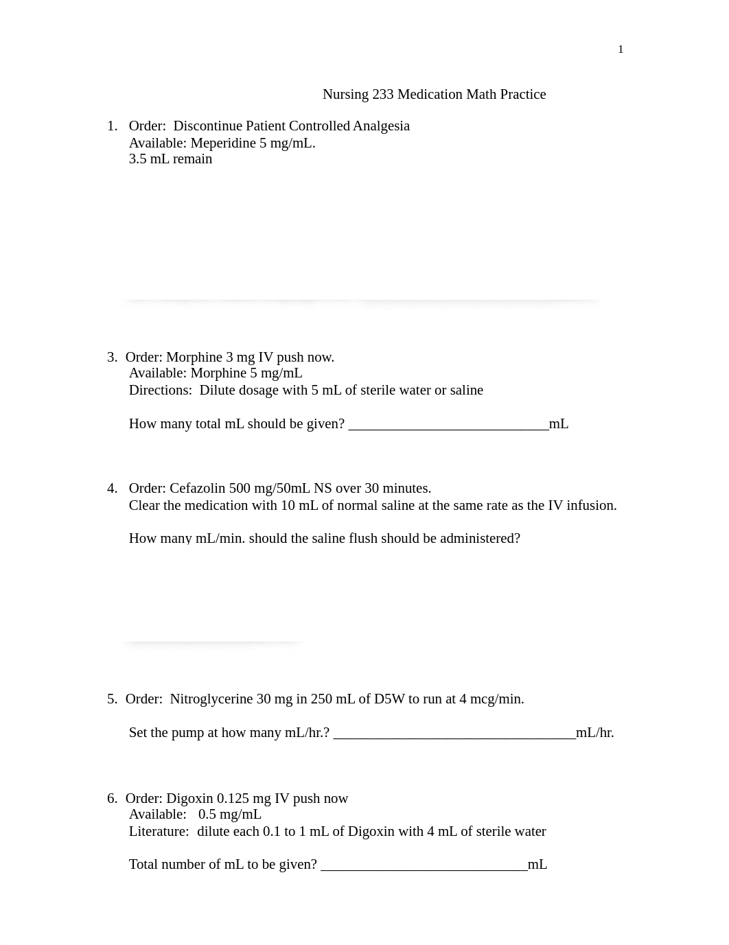 Nursing 233 Med Math CompetencyPractice_d4xwh0nvc06_page1