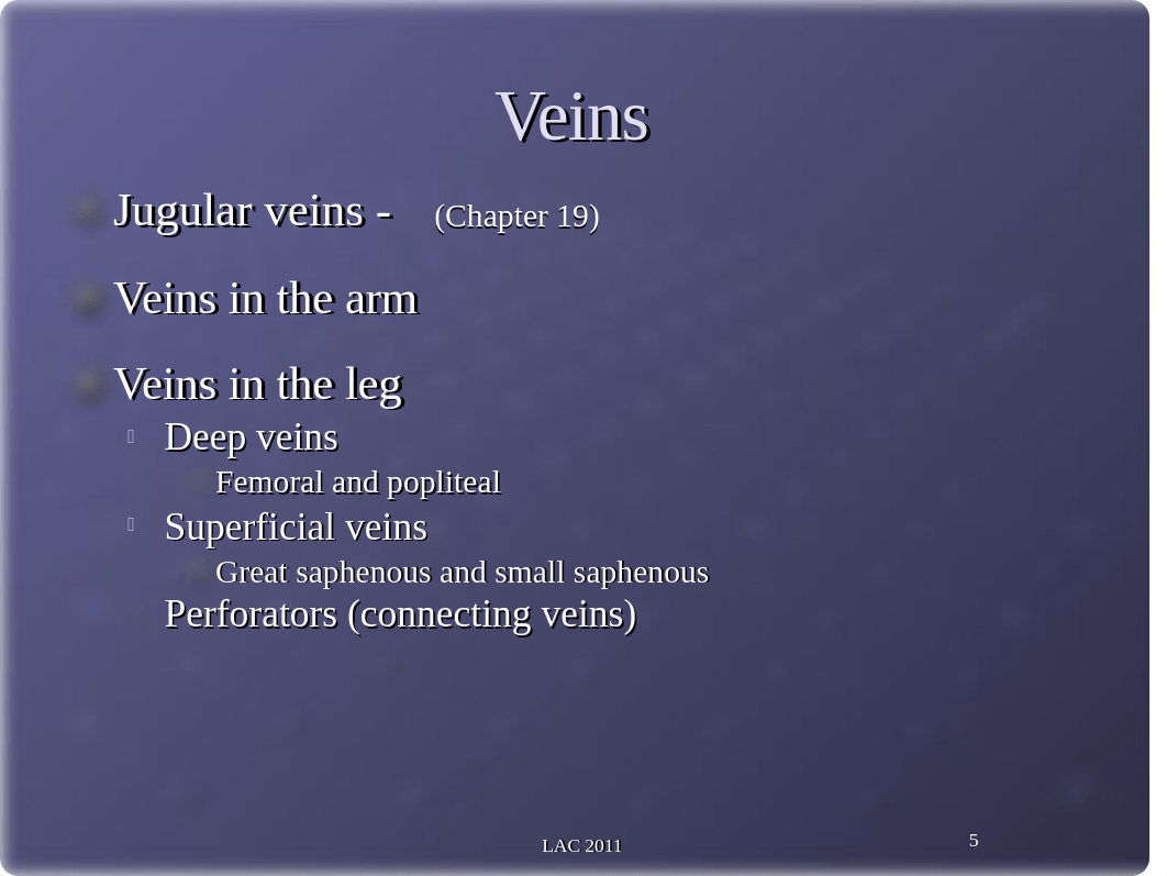 Peripheral Vascular System and Lymphatic System 2011_d4xxaxrawb9_page5