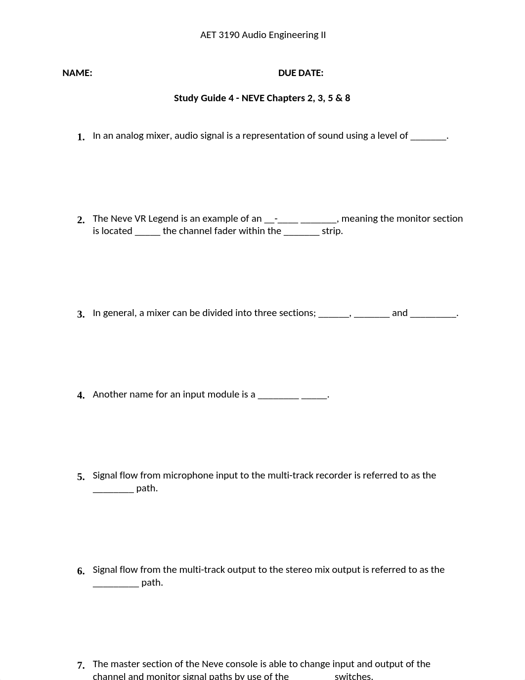 Study Guide 4_THE RECORDING CONSOLE.docx_d4y8sc1off5_page1