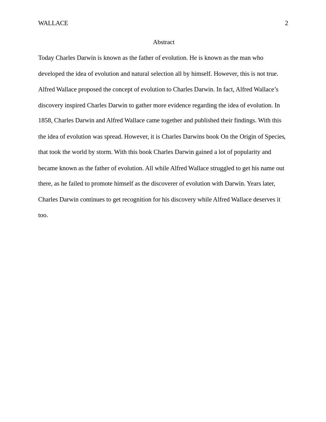 How Alfred Wallace Discovered Evolution and Natural Selection But Gets No Recognition  .pdf_d4ydgz15wxp_page2