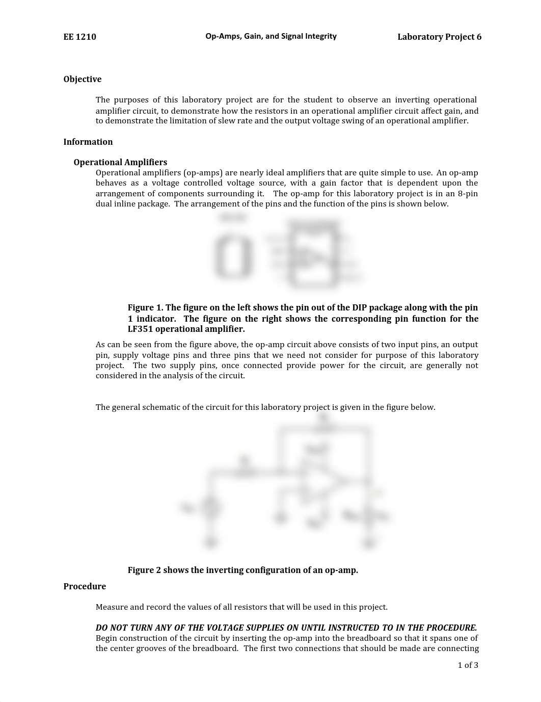 Lab 6 Project - Op-Amps, Gain, and Signal Integrity_d4ydhjbnne7_page1