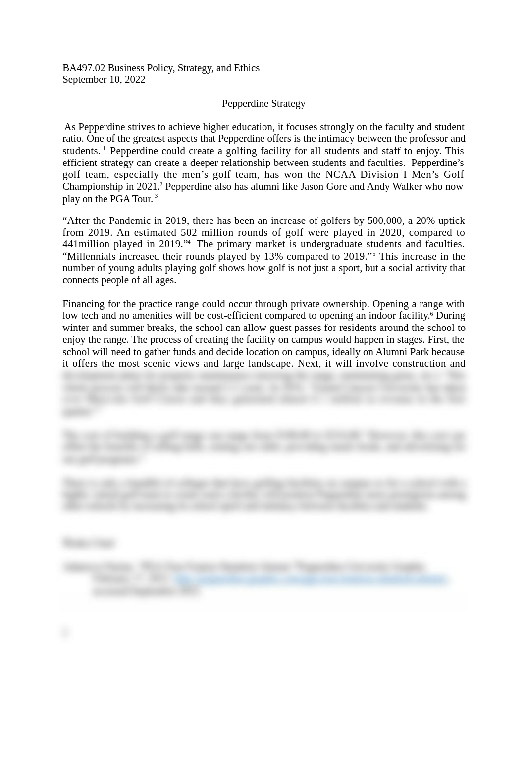 BA 497.02 F22 Pepperidine Strategy .docx_d4yhgo9kcbb_page1