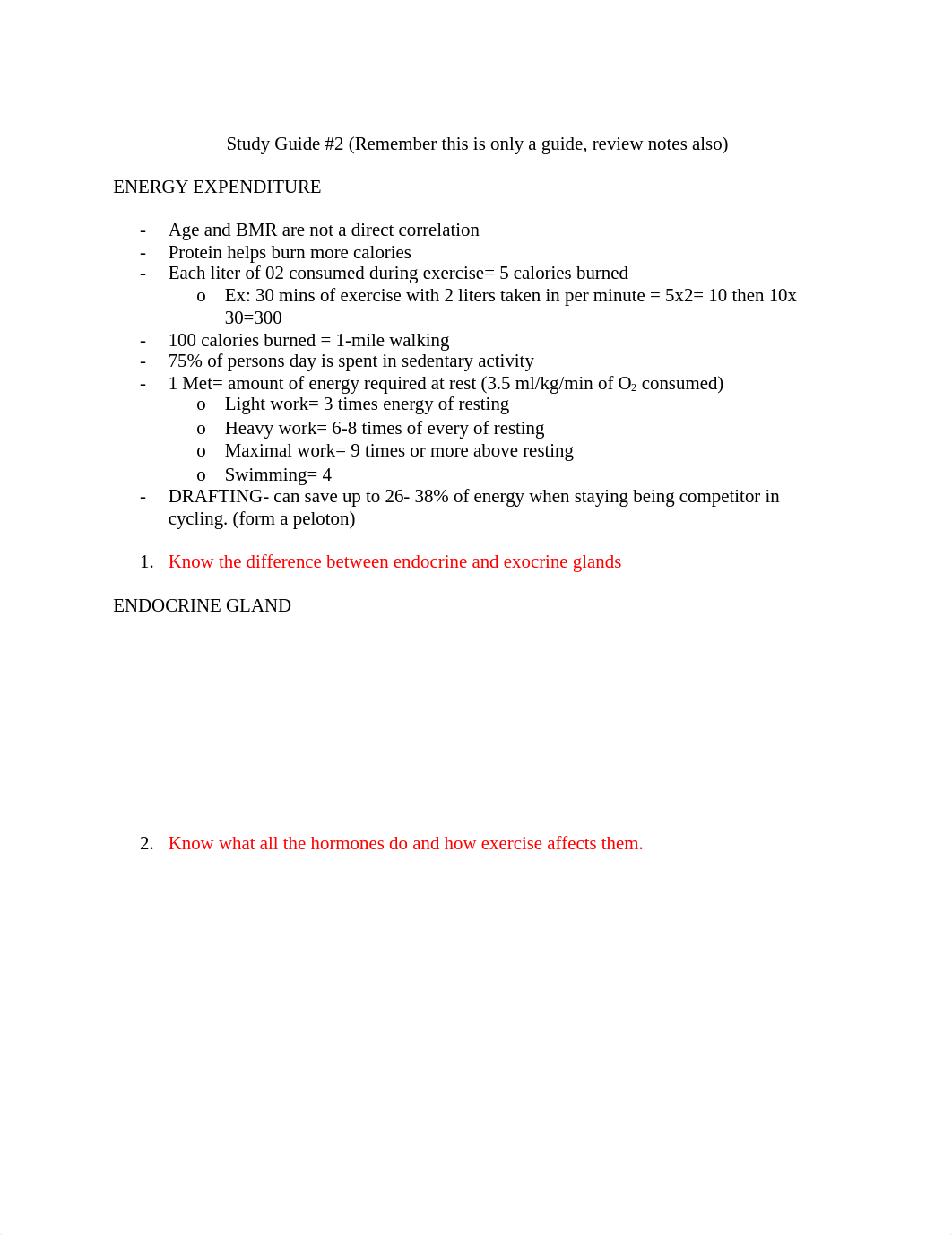 Study Guide 2 for Exercise Physiology.docx_d4yowblemrl_page1