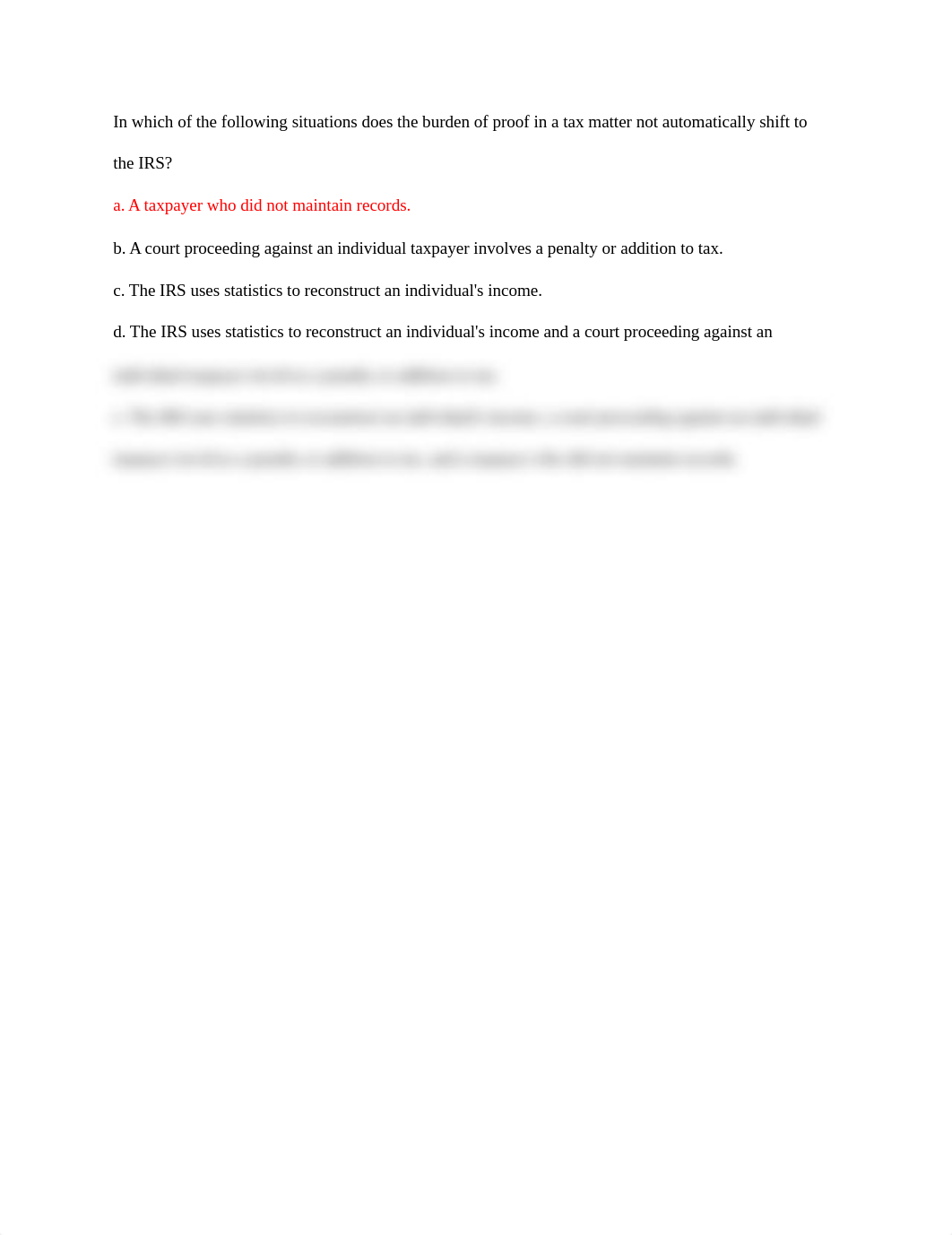 In which of the following situations does the burden of proof in a tax matter not automatically shif_d4yyxzijus0_page1