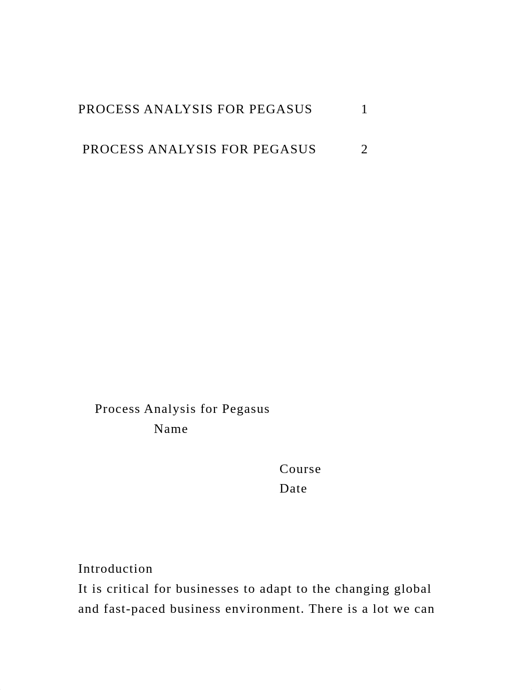 PROCESS ANALYSIS FOR PEGASUS1 PROCESS ANALYSIS FOR PEGASUS.docx_d4z04ilkawb_page2