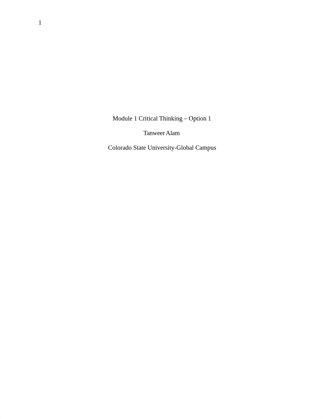 Tanweer Alam-FIN550-1-Module 1 Critical Thinking-Option1.docx_d4z22e5wzad_page1