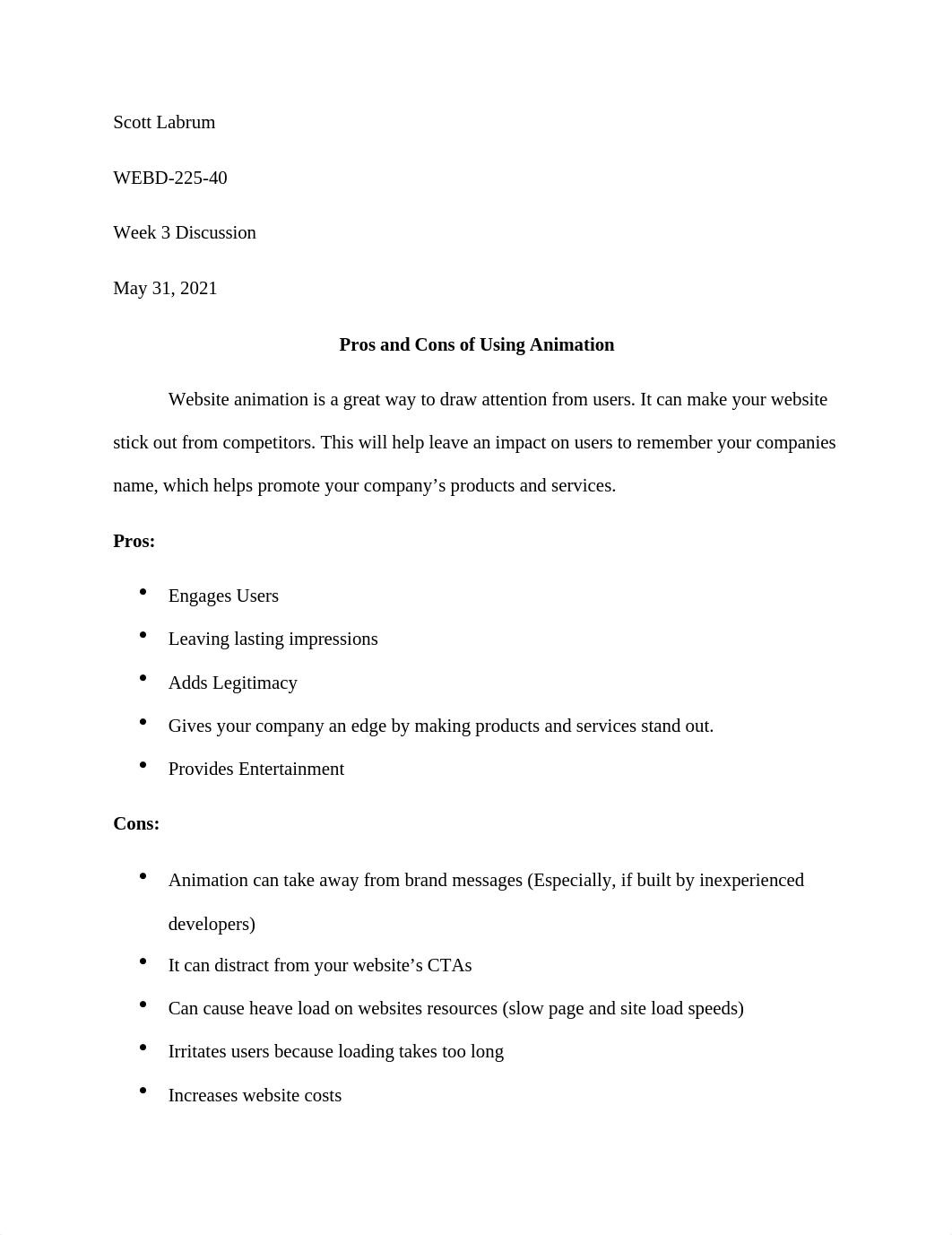 Labrum WEBD-225-40 Week 4 Discussion.docx_d4z9y6a5jj8_page1