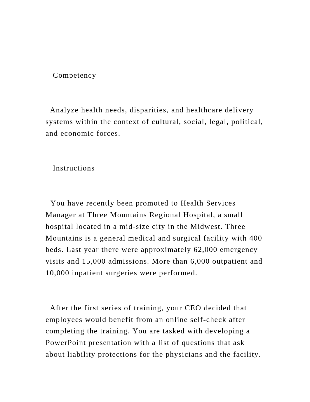 Competency    Analyze health needs, disparities, and healt.docx_d4zdkws4vn9_page2