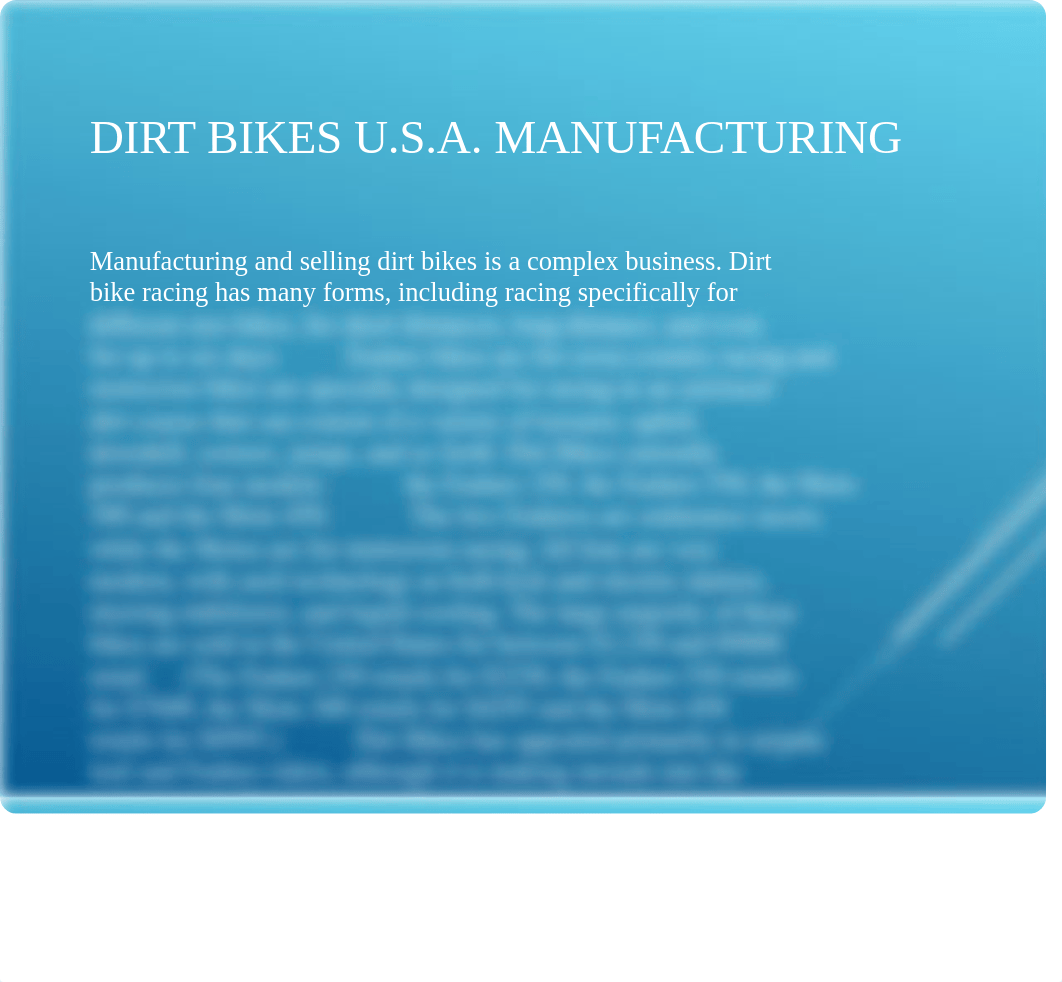 Dirt Bikes Org Chart Alexander MacKinnon 8.ppt_d4zivp8lp5t_page5