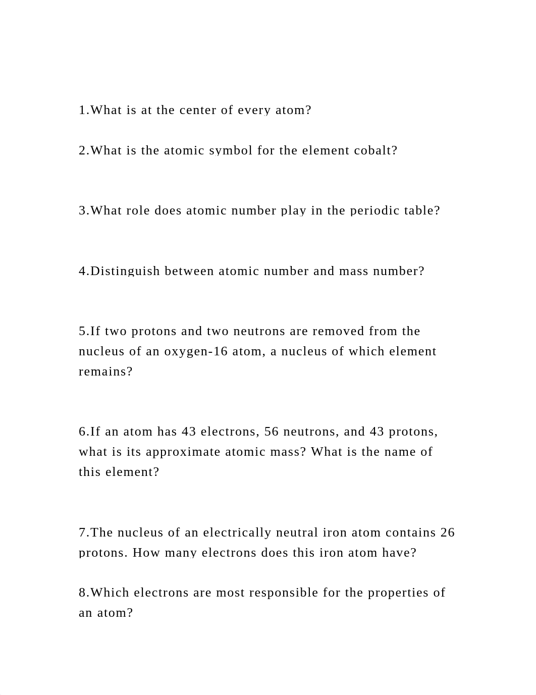 1.What is at the center of every atom2.What is the atomic sym.docx_d4zpo9ksbq3_page2