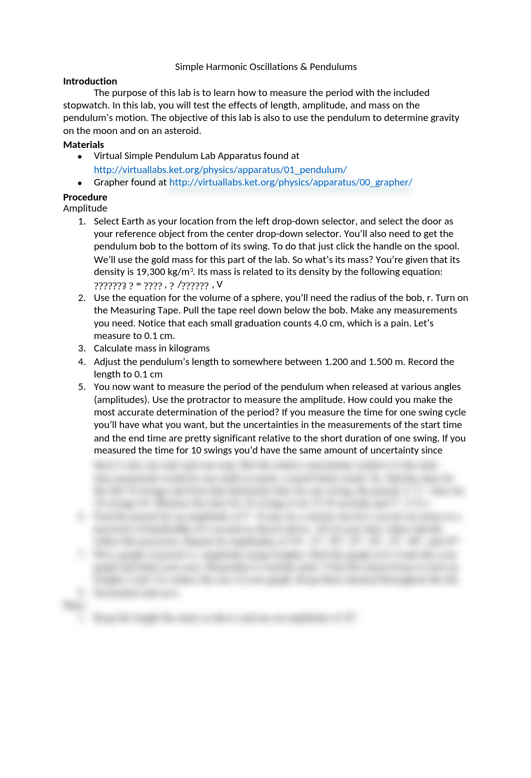 Simple Harmonic Oscillations & Pendulums .docx_d4zu3dqg2x1_page1