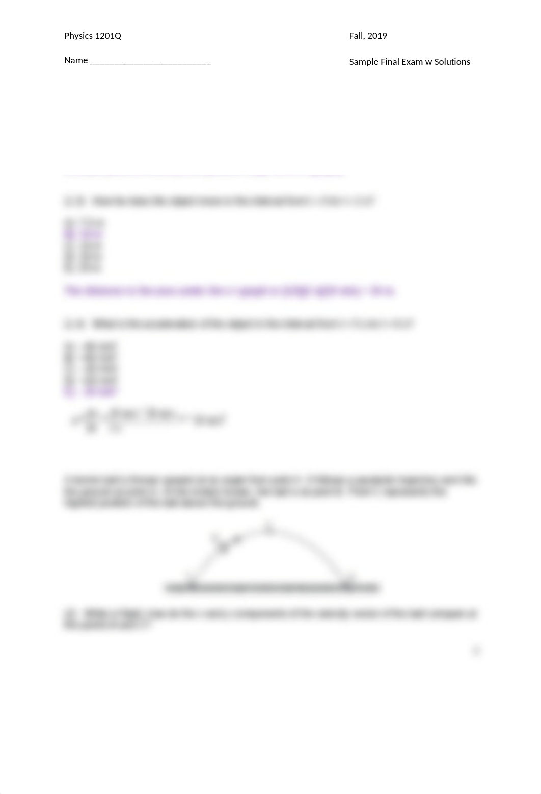 1201Q Sample Final Exam FA19 - Solutions (1).docx_d4zvzxs8dsu_page2