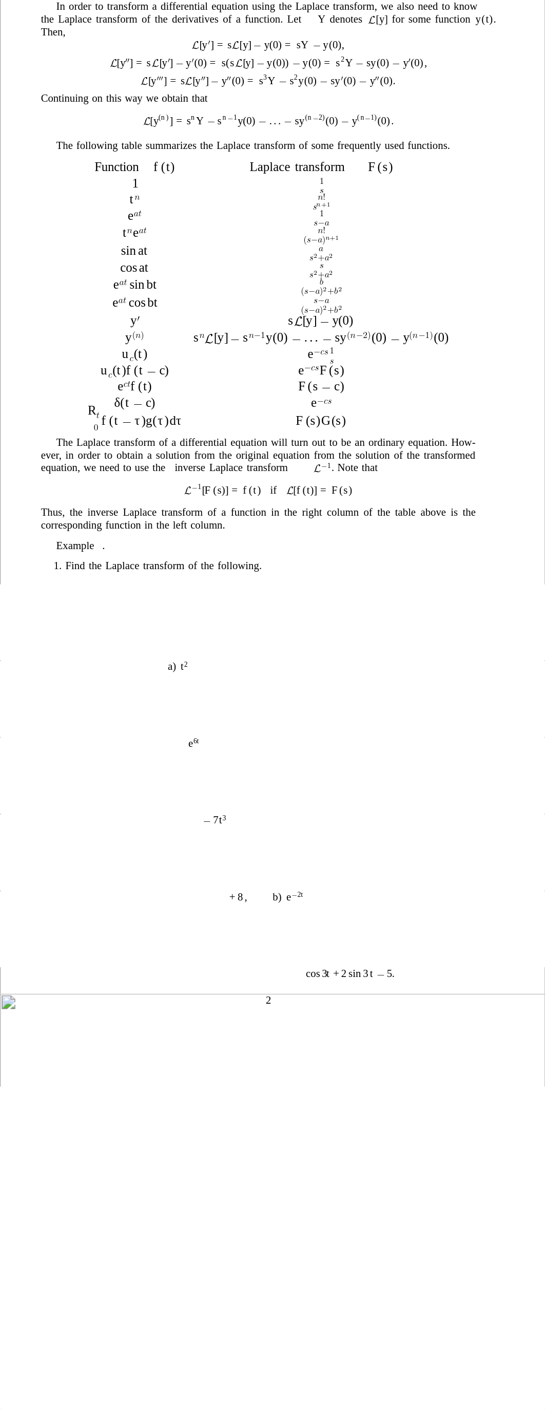 Lecture 6 on The Laplace Transform, Delta Function, Convolution_d4zyh39jgez_page2