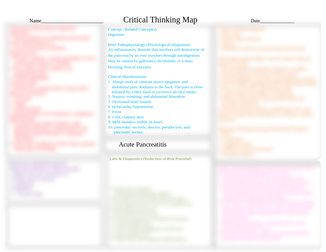 Critical Thinking Map Aucte Pancreatitis.docx_d50i42200zu_page1