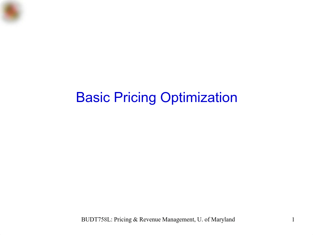 Lecture 2 - Basic Price optimization and Demand Estimation.pdf_d50pwokonul_page1