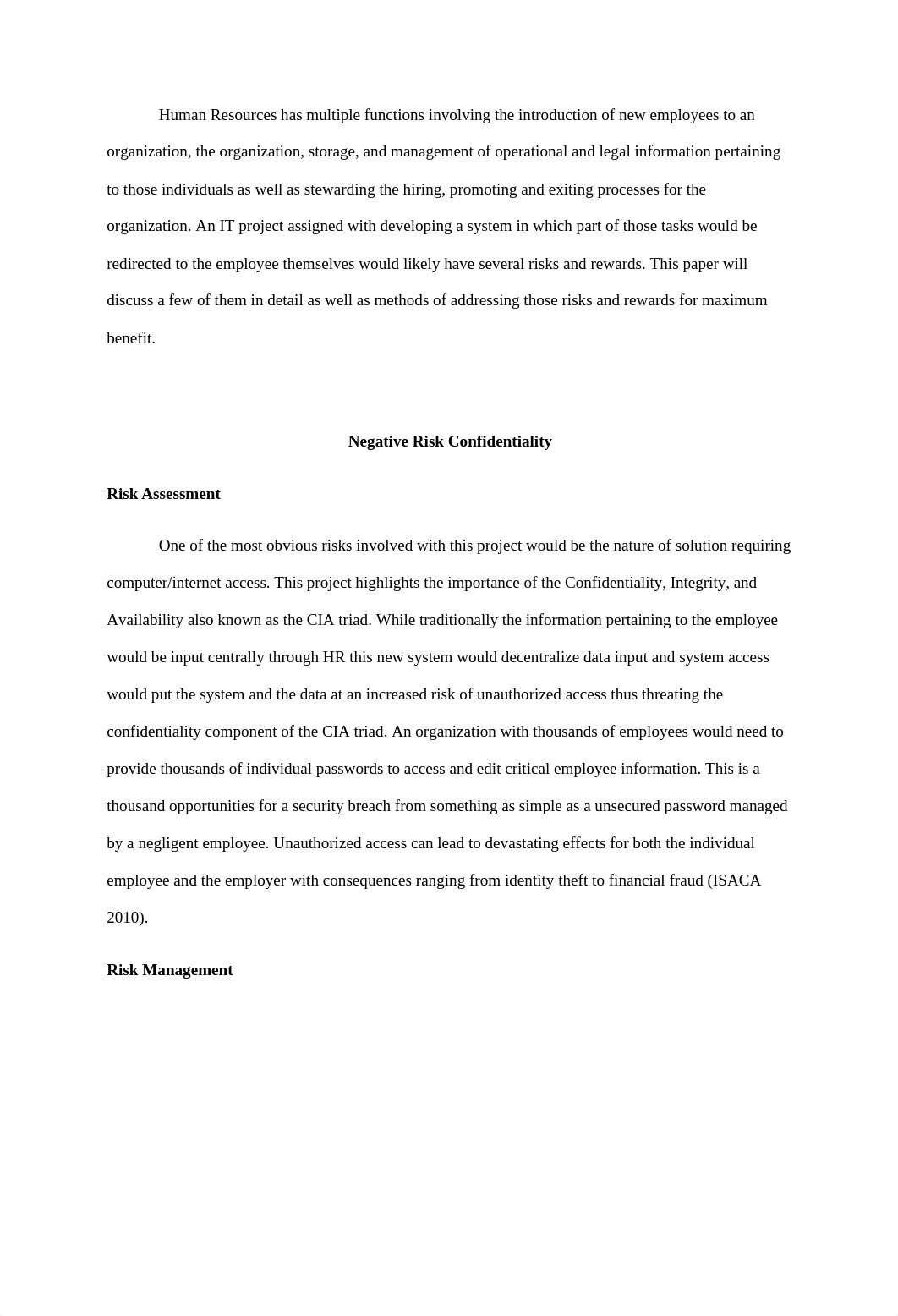 ITS 400 Module 6 CTA - Option 1 - A Risk Analysis Human Resources Scenario (CH)_d51oxw6ak5e_page2