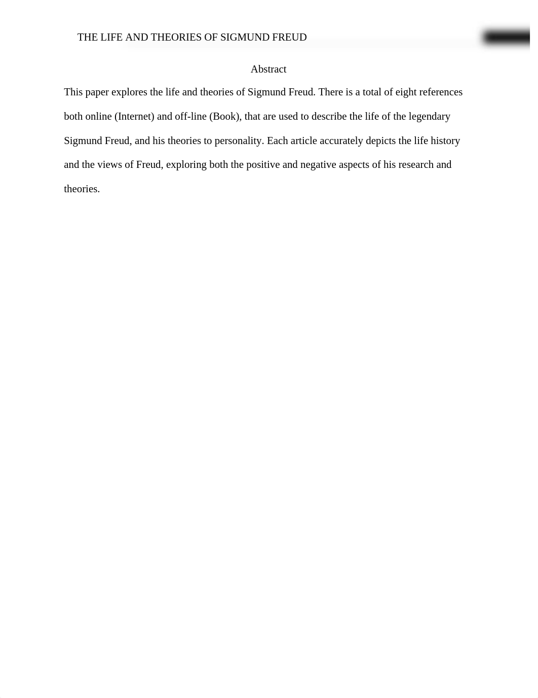 The Life and Theories of Sigmund Freud term paper.docx_d524axyn6q6_page2