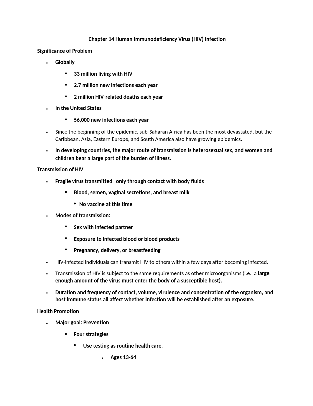 Chapter 14 Human Immunodeficiency Virus.docx_d5250ehib73_page1