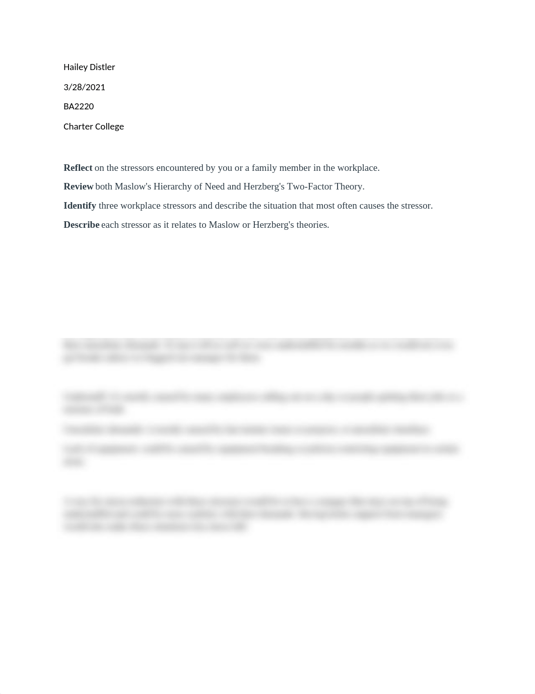 Week 4 Assignment 2 Project Reducing Employee Stress.docx_d52capnp1ld_page1