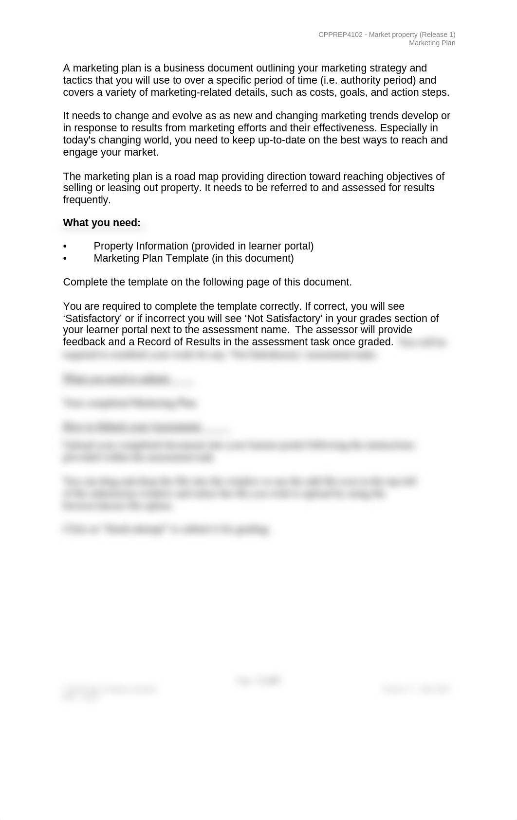 REAA - CPPREP4102 - Marketing Plan (17 Palmer Street) v1.3.docx_d52p8z1kt1t_page2