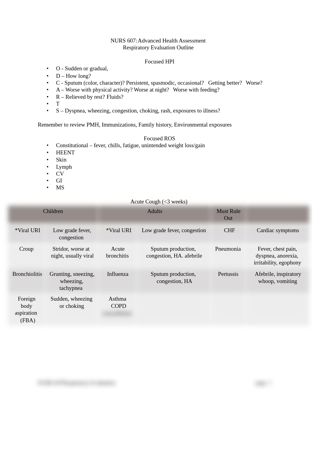 NURS 607 Respiratory Evaluation Outline.docx_d52ufr9uns0_page1