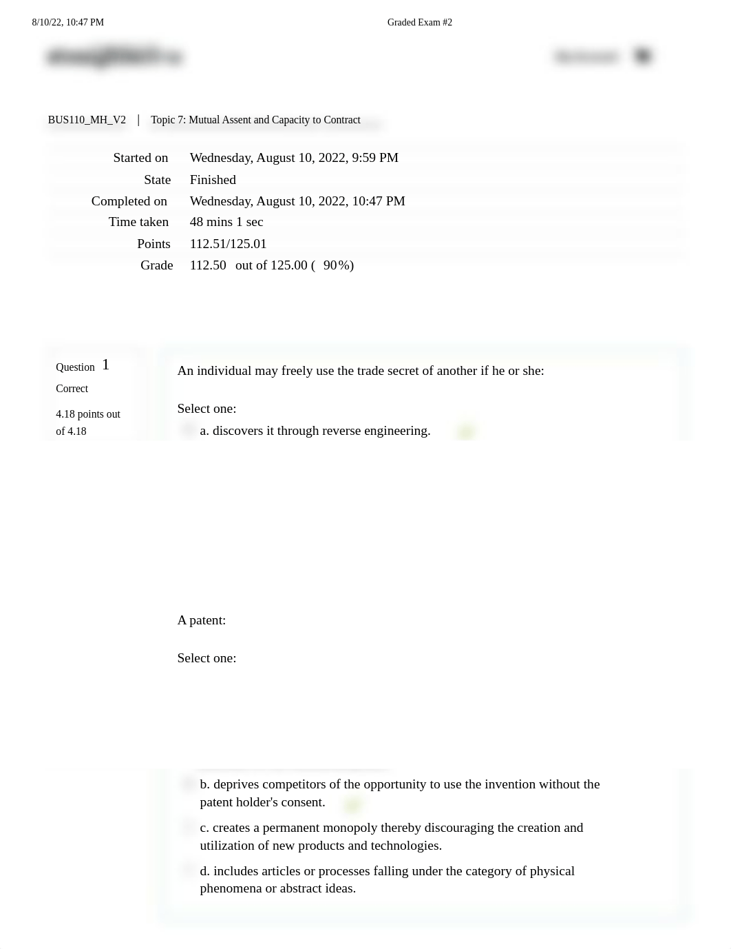 Graded Exam #2.pdf_d53f6f6s94o_page1