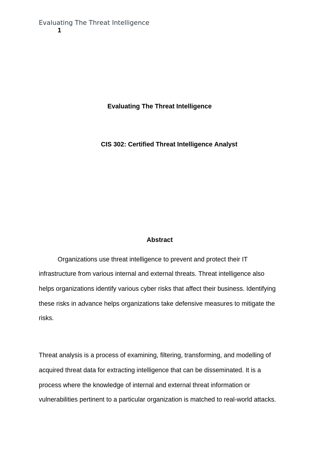 Evaluating The Threat Intelligence .docx_d53ff9eipnc_page1